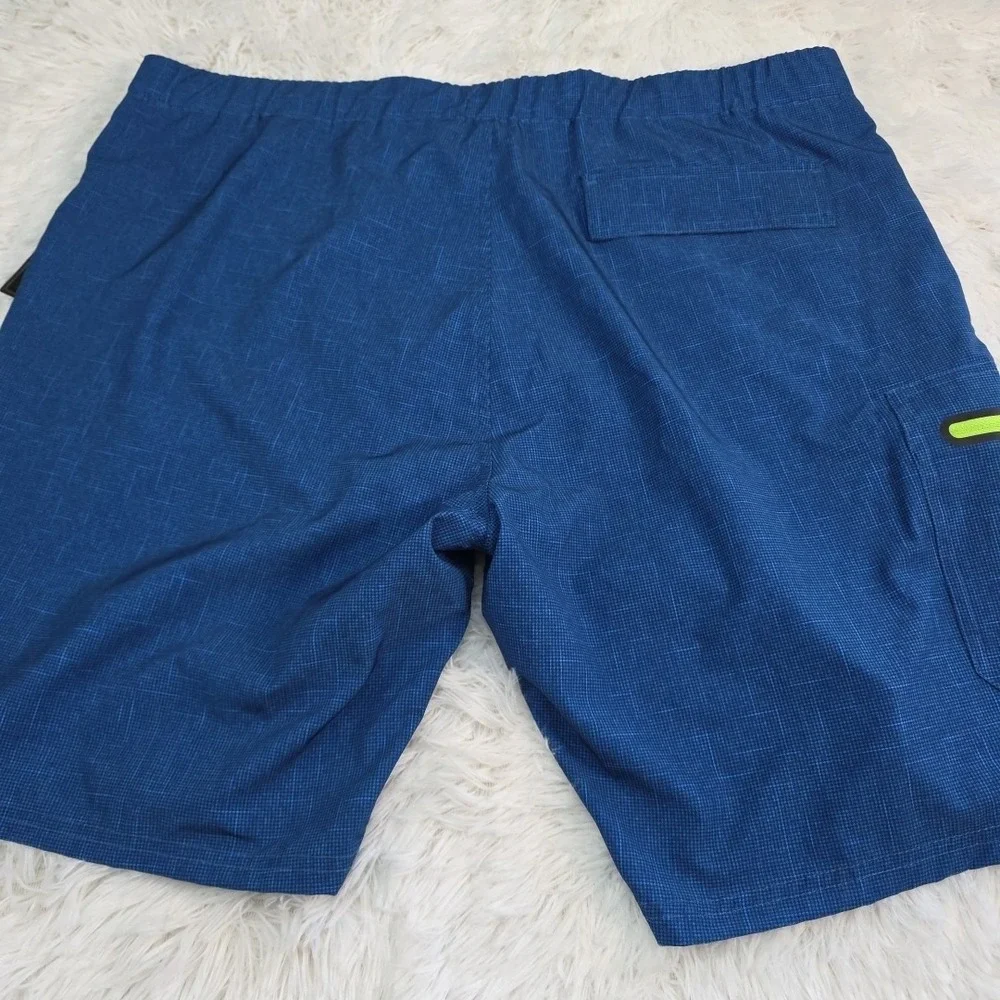 Zeroxposur Lined Board‎ Shorts Men's Size US XL Blue UPF 50+ NWT MSRP $46